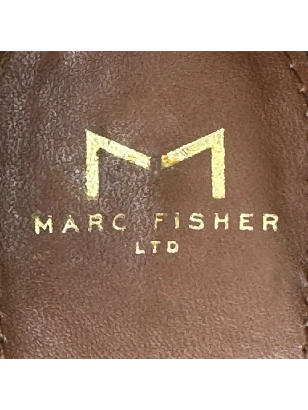 Marc Fisher Suede Platform Espadrille Sandals Size 7.5 M